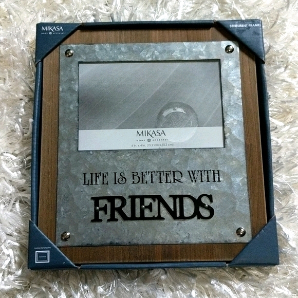 Mikasa Other - Mikasa |Wood and Metal Picture Frame